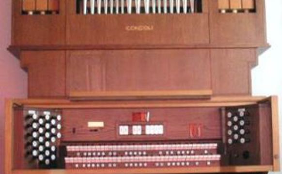 Urgutónleikur í fólkakirkjuni.