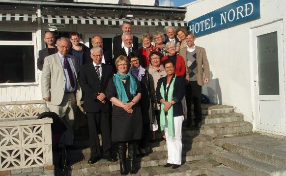 Kirkjan í norðurlendskum høpi.