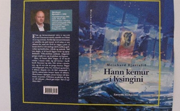 Bókin hjá Meinhardi Bjartalíð, sóknarpresti : “Hann kemur í lýsingini”.
