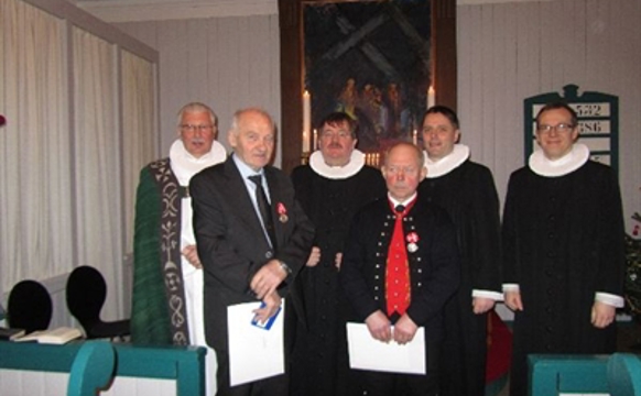 Kirkjutænarar heiðraðir í Hesti