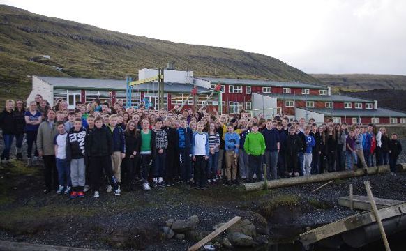 Konfirmantar stórtrivust í Nesvík