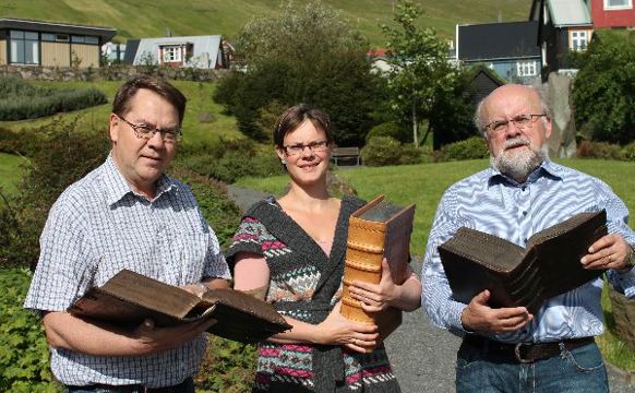 Brochmand og Stanley í Fuglafjarðar kirkju