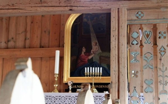 Eina stilla stund við Gudi áðrenn kirkjutíð