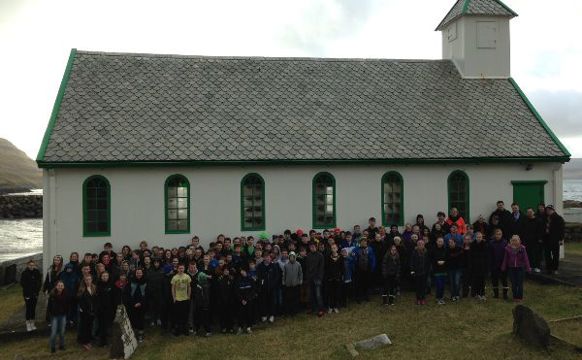 Konfirmantalega í Nólsoy 01.- 03. mars 2013