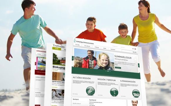 Heimamissiónin tríggjar nýggjar heimasíður!