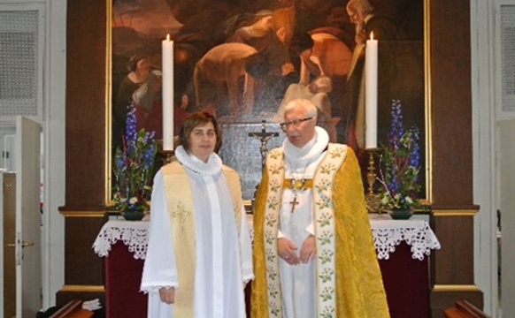 Marjun í Kálvalíð prestvígd