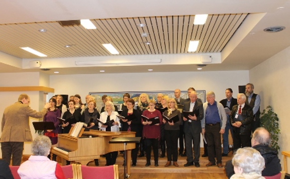 Kirkjukór Laugalandsprestakalls vitjar Føroyar