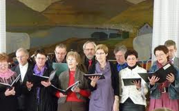 Vágs Kirkja og Kirkjukórið Ljómur á 75 ára degnum