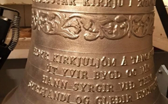 Nólsoyar kirkja nýggja klokku