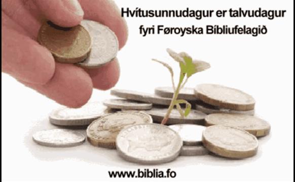 Hvítusunnudagur er talvudagur fyri Bíbliufelagið