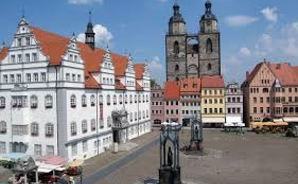 Enn pláss á ferðini til Wittenberg.