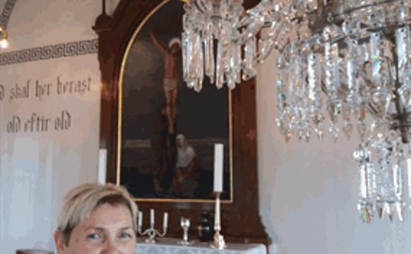 Kunoy: 200 ára gomul ljósakrúna aftur til heiður og æru