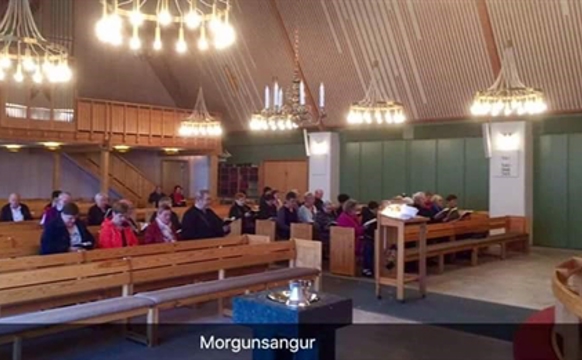 Byrja hósdagin við morgunsangi í Fuglafirði