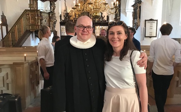 Jonhard prestur: - Eg fekk nógv gott við mær úr kirkjuni