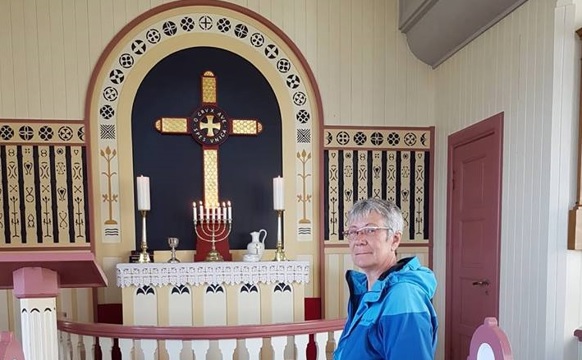 Inga: - Kirkjan er mítt andaliga heim