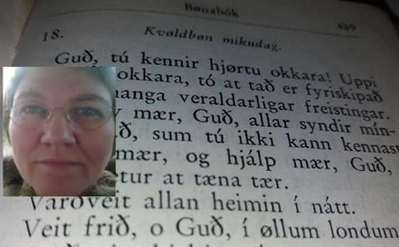 Anna: - Tú ert ikki einsamøll við sárum kenslum