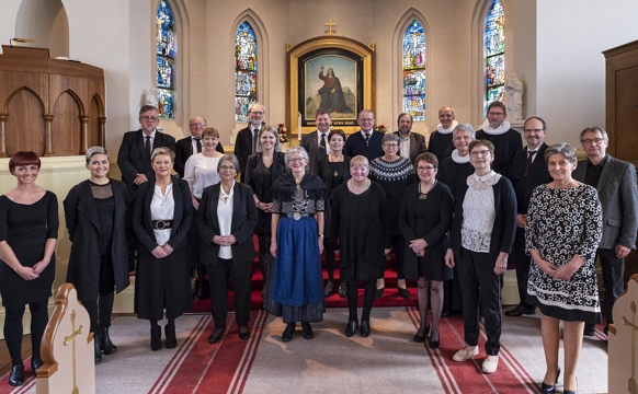 Tala hildin í Vágs kirkju 24. februar í sambandi við, at kirkjan er 80 ár 19. februar 2019