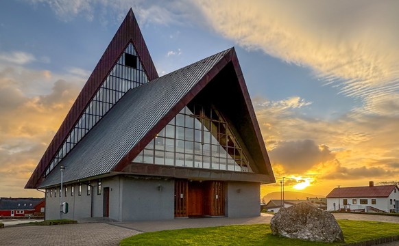 Vesturkirkjan.Dánial Á Dul.Okt. 2025.